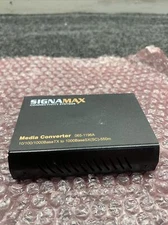 Signamax 10/100/1000BaseT/TX to 1000BaseSX Media Converter, SC/MM 065-1196A