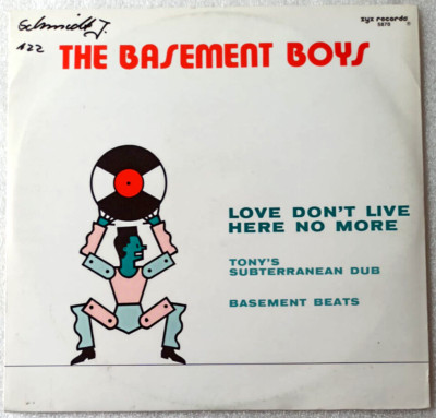 12''  BASEMENT BOYS - LOVE DON´T LIVE HERE NO MORE ** D 1988  * * *  VG+ / VG++