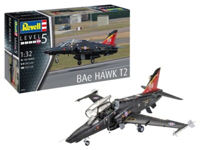 REVELL 1/32 FLUGZEUGBAUSATZ BAE HAWK T2 MODELLAUTO STATISCH
