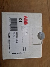 ABB MS325-1.6 3-Pole Manual Motor Starter, 1.0-1.6 Amp, New