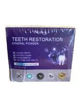 Dental restoration mineral powder, mineral tooth powder, teeth whitening 50G US