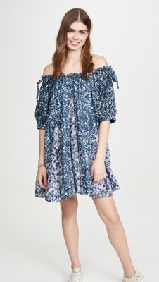 knee length dresses for ladies FREE PEOPLE - Hot Shot Mini Dress