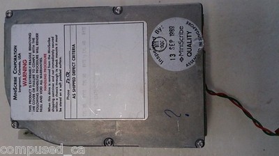 Miniscribe Model 8450 rare old 3.5HH MFM PC XT 8-BIT Hard Drive - Vintage