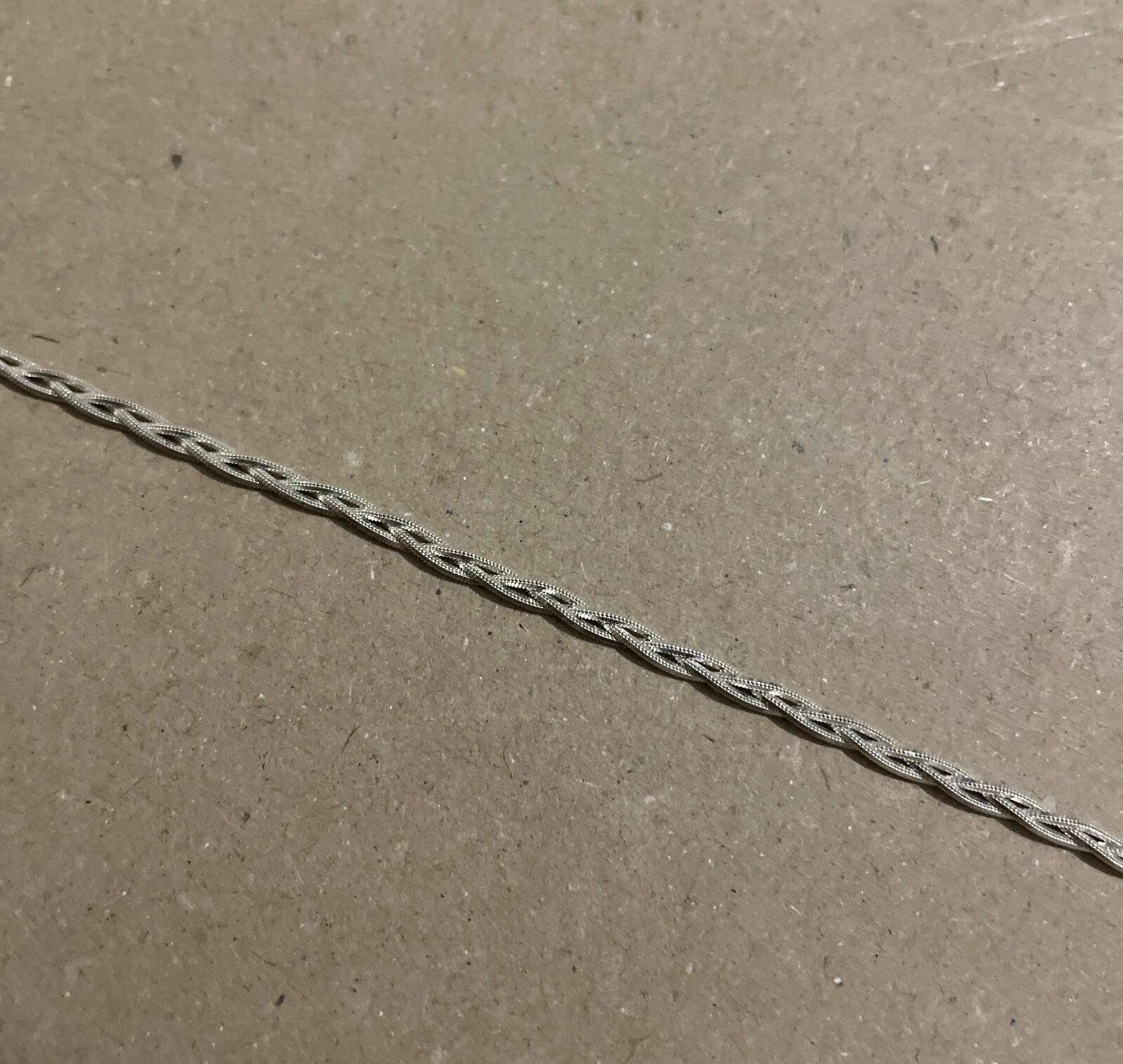 Pretty Delicate Twist Solid Sterling Silver 925 B… - image 3