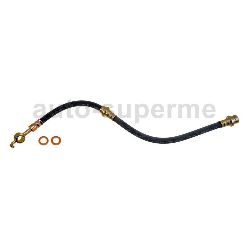 Комплект передних тормозных шлангов Dorman для Mercury Tracer 1988-1989 годов выпуска 1,6 л 2 штуки - Изображение 3 из 4