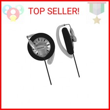 Koss KSC75 Portable On-Ear Clip Headphones, Retro Style, Ultra Lightweight, Silv