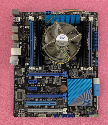 ASUS P9X79 LE MB Intel Core i7-4820k 3.70GHz 8GB RAM No I/O Shield - Afbeelding 3 van 7