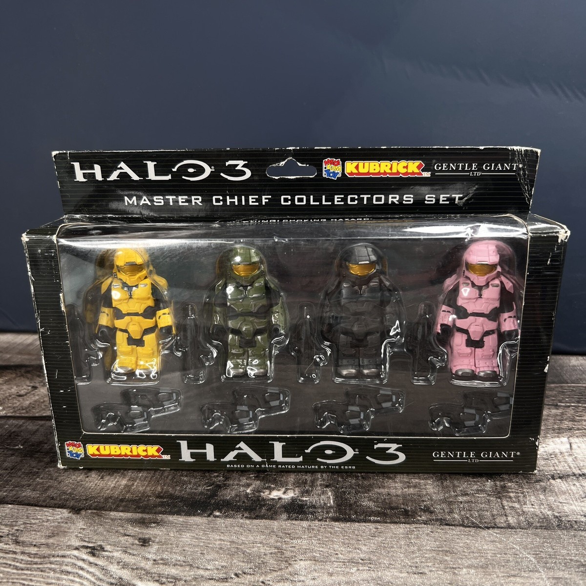 KUBRICK HALO 3 フィギュア 4体セット 2008 Kubrick Halo 3 Master Chief Collector's Set 4 Figure