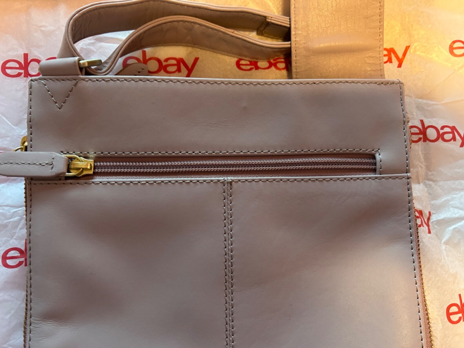 RADLEY London Medium Pockets Leather Crossbody Handbag Blush Pink eBay