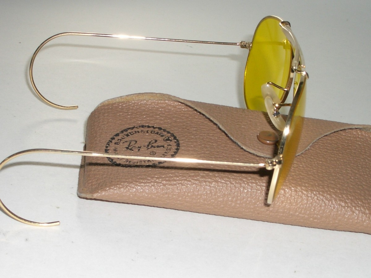 1960's 58-14mm VINTAGE B&L RAY-BAN GEP KALICHROME OUTDOORSMAN