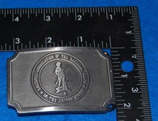 Enlisted Association Of The National Guard Of The United States Belt Buckle