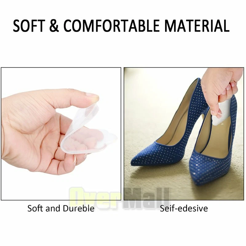 Plantillas de Supinación Inserciones Pronación Gel Corrector Silicona Zapato Medial Lateral Foto 4 de 4