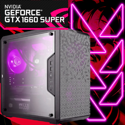 Gaming PC Desktop RYZEN 5 2600 GTX 1660 SUPER 16GB RAM 1 TB HDD 