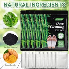 10-50PCS Detox Foot Patches Pads Body Toxins Feet Slimming Deep Cleansing Herbal