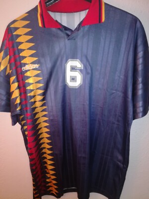 Maillot Espagne 1994 Coupe Du Monde - Taille L - Occasion Collector Pour Fans De Football
