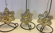 Katherine's Collection White Scroll Finial Ornaments 18-849433 Thread Of Gold 3