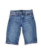 Gap Kids Girl Medium Wash Adjustable Waist Bermuda Skimmer Denim Jean Shorts 12
