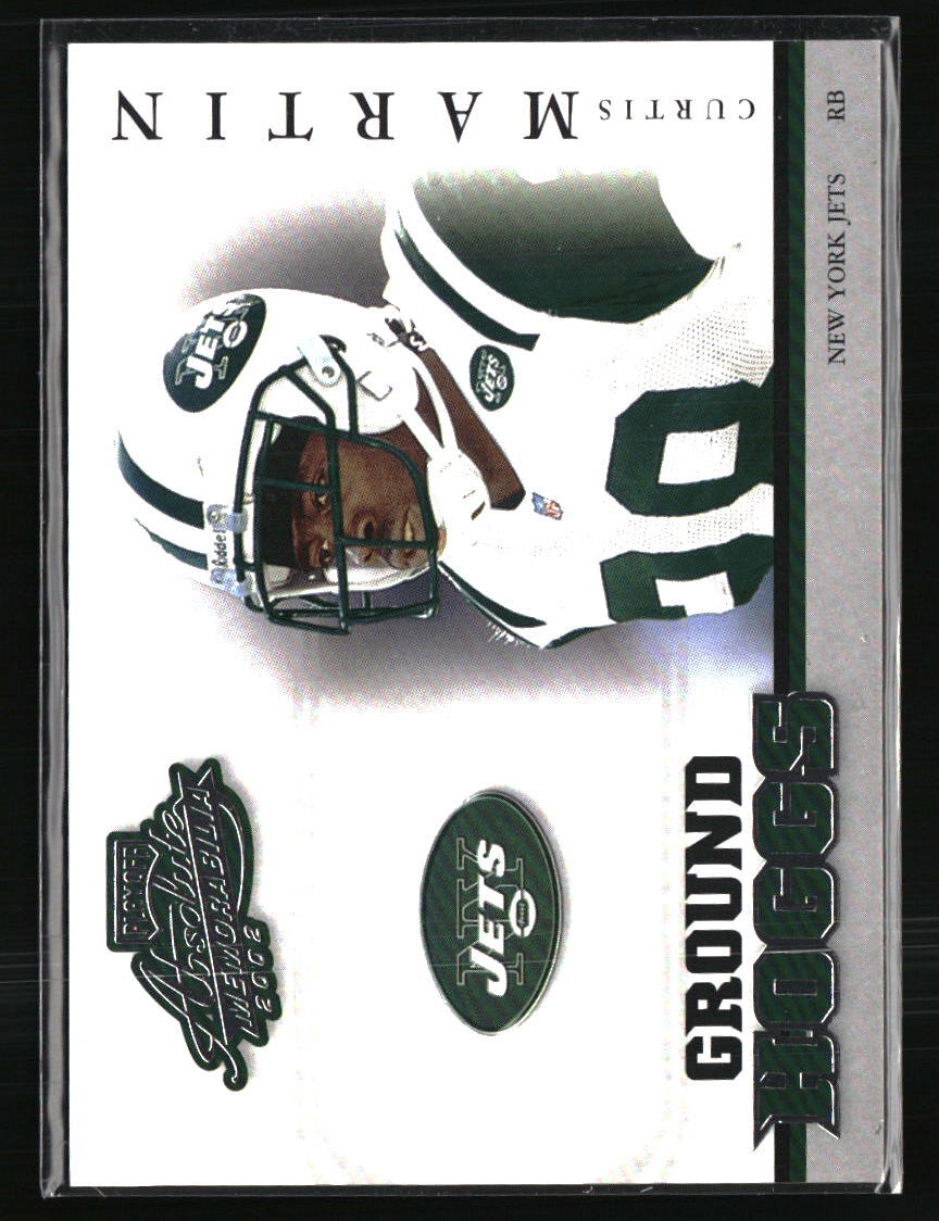 Curtis Martin 2002 Playoff Absolute Memorabilia #GH-3  Football Card