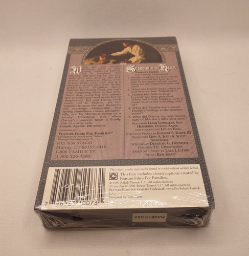Seasons of the Heart VHS Sealed Feature Films for Families - Picture 2 of 3
