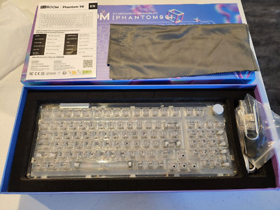 KiiBoom Phantom 98 Hot Swappable Crystal Gasket-Mounted Mechanical Keyboard