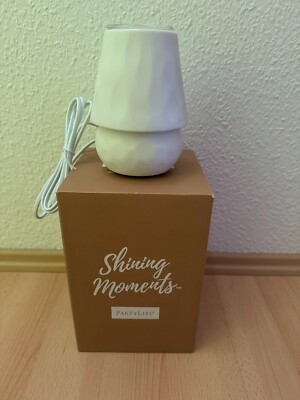 Partylite Scent Glow Elektrische Duftlampe ''Modern Sculpt'', NEU + OVP
