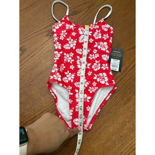 NWT Art Class Red Hawaiin Swimsuit Size Girls XS 4/5 - Picture 3 of 5