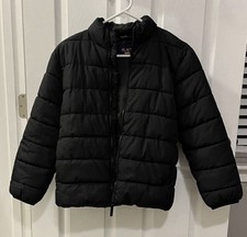 Children s Place Black kid s Puffer Jacket Size Large