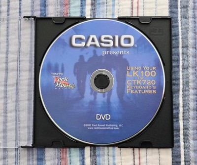 Casio Presents Using Your LK-100 and CTK-720 Keyboard's Features DVD Disc