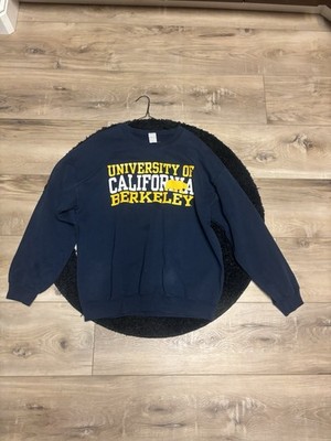 Gildan Heavy Blend UC Berkeley Navy Blue Crewneck Sweatshirt Men's L