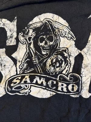 Sons Of Anarchy Men s XL Long Sleeve SAMCRO