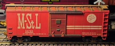 Athearn 40ft M.StL #54785 Box Car,Pro Weathered