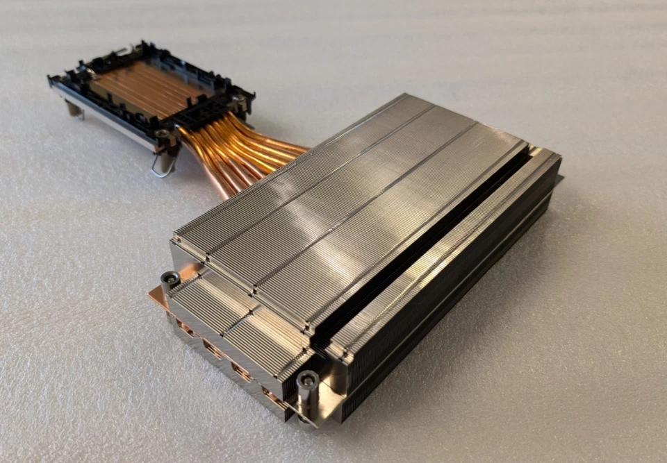 Enfriador disipador térmico procesador CPU servidor Intel Xeon LGA4189 LGA 4189 SF488810001 Foto 4 de 4