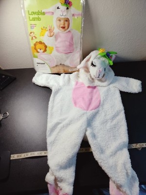 Spirit 0-6 month infant white lamb costume. Attn Grams! Easter is coming. CUTE