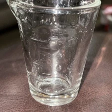 Vintage Glasco Measuring Table Tea Dessert Cup Shot Glass 1 oz 30 mL Clear Glass