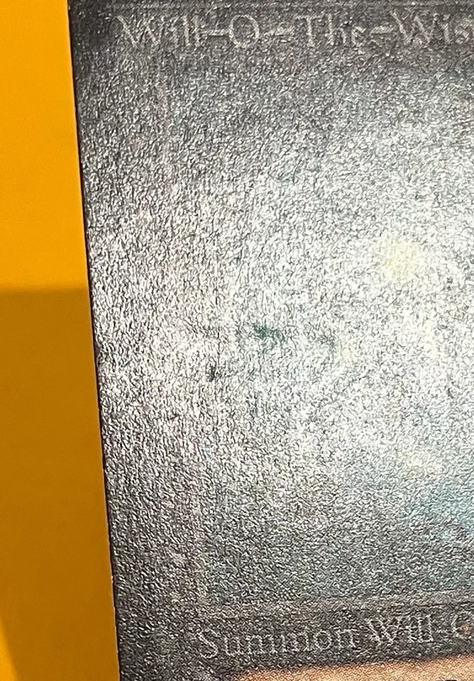 MTG WILL-O-THE-WISP (Ink / Dents) Alpha (OldManMTG 012-370) - Image 3 of 4