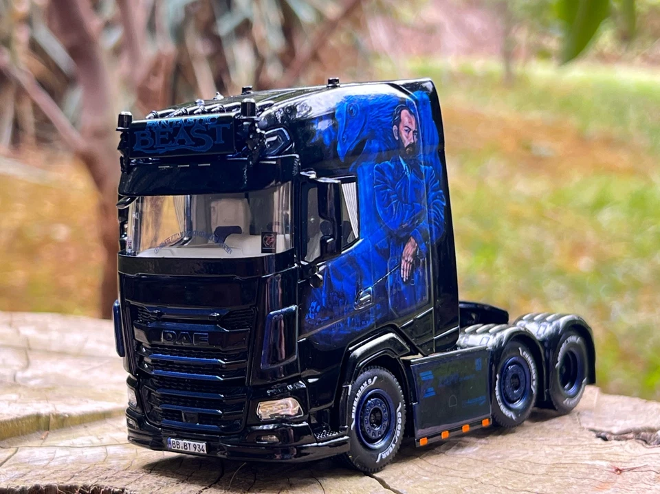 DAF XG+ 6x2 twin steer "Talmon Transporte-German Supertrucks" WSI truck models - Image 4 of 4