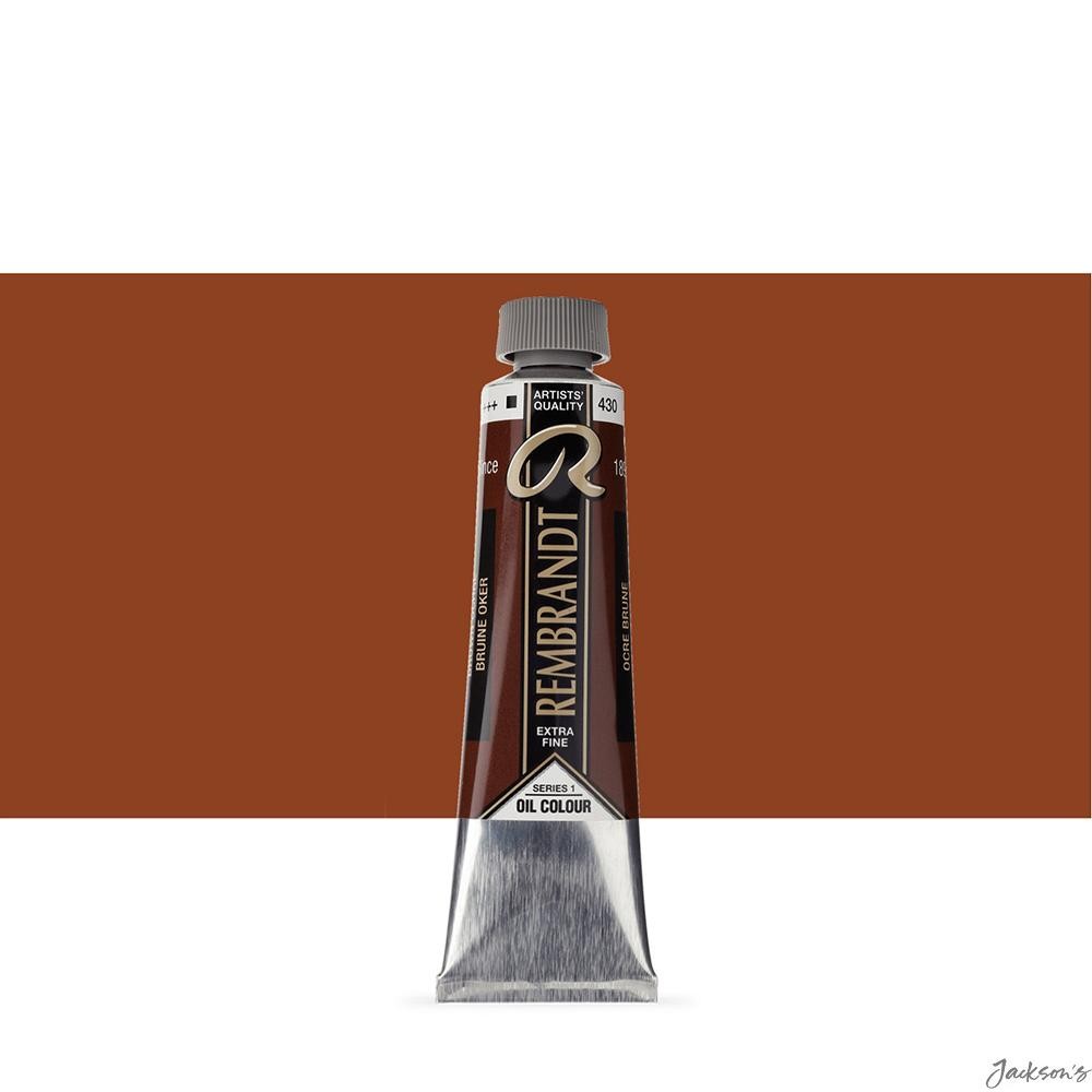 Royal Talens Rembrandt Oil Paint Tube Brown Ochre 40ml Artist Painting
