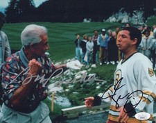HAPPY GILMORE ADAM SANDLER BOB BARKER SIGNED 8.5X11 PHOTO AUTOGRAPH GOLF POSTER