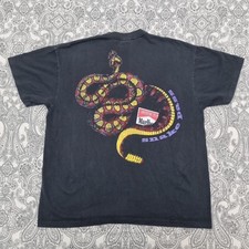 Vintage Marlboro T-Shirt Snake Pass Size XL Pocket Tee 90s Tultex Graphic Print