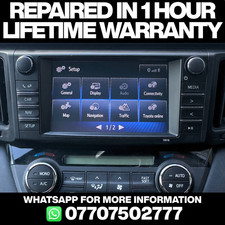 TOYOTA RAV4 2015 2016 2017 TOUCH SCREEN REPAIR SERVICE MEDIA UNIT SAT NAV RADIO