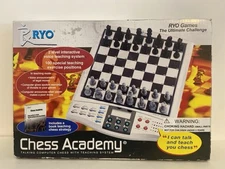 RYO Chess Academy Talking Computer Chess Teaching System Pristine Cond.