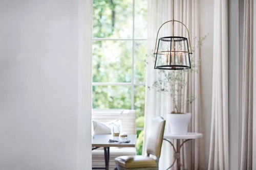 Hinkley Lighting 38113 Tournon 3 Light 15"W Pendant - Heritage Brass / Polished - Picture 4 of 7