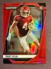 2025 Panini Prizm Draft Picks Football Red Isaac TeSlaa #129