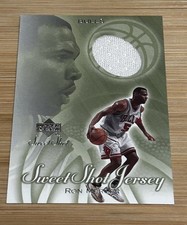 2001-02 UD Sweet Shot Jersey #RM Ron Mercer Chicago Bulls Relic.