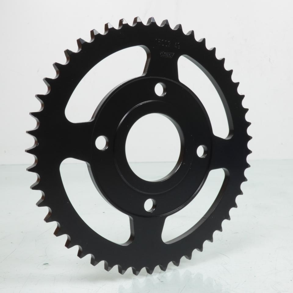 Couronne moto 49 dents Esjot pour remplacer l'usure sur Yamaha 125 Sr