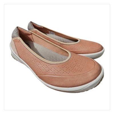 ECCO Women's Biom Life Ballerina Sneaker Slip-On / Peach / Size 41 - US 10 NWOB