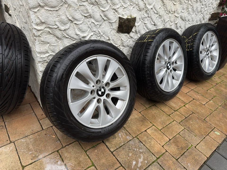 BMW 16 Zoll Alufelgen mit Uniroyal Rainsport 5 (205/55 R16) – Kompletträder - Bild 2 von 4