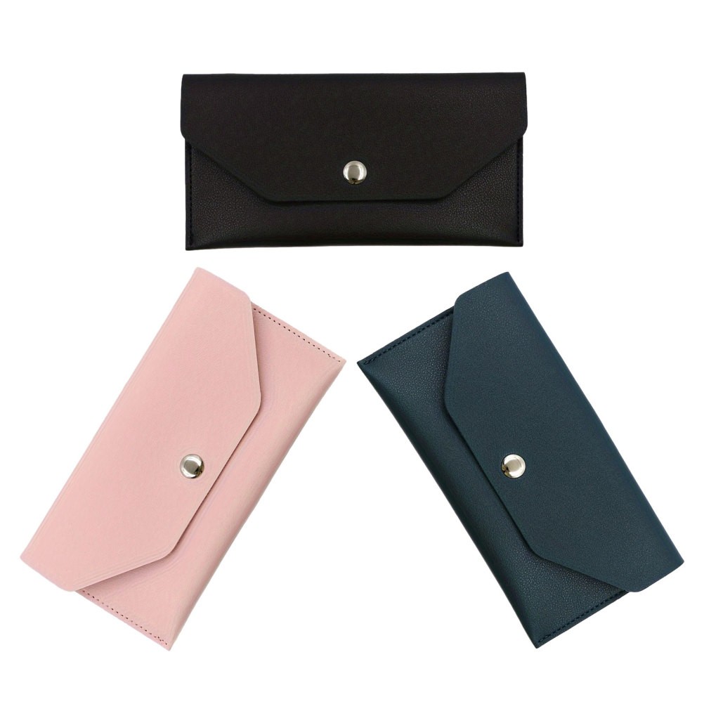 3 Pcs Envelope Wallet Money Budget Organizers for Cash Coin Pouch Cute