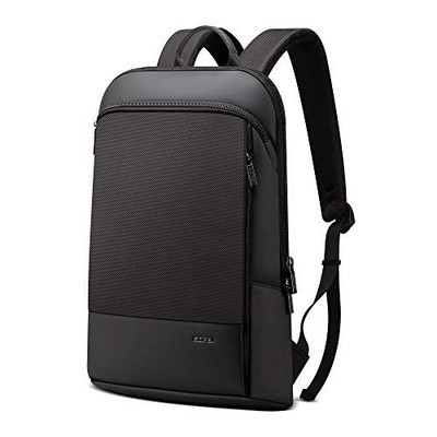 Super Slim Laptop Backpack Men Anti Theft Waterproof 15 inch Black1-15 Inch