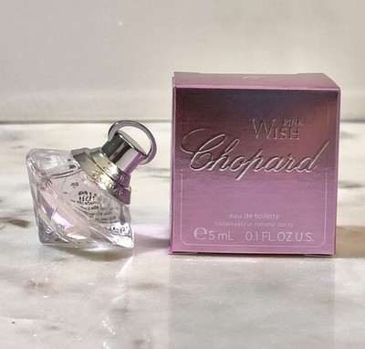 Chopard Pink Wish Collectors Dabber Perfume 5ML NIB Diamond Shaped Bottle 
